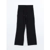 LCWAIKIKI Classic Siyah Beli Lastikli Kadın Pantolon