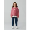 LCW Kids İndigo Beli Lastikli Kız Çocuk Tayt Pantolon
