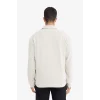 Defacto E9410AXBG672 Bej Regular Fit Polo Yaka Yarım Fermuarlı Fitilli Kadife Sweatshirt
