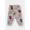 Defacto F4579A5GR470 Gri Erkek Bebek Marvel Comics Pijama Takımı Penye Uzun Kollu Üst Uzun Alt