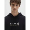 Mavi 0S10395-900 Mavi Logo Siyah Sweatshirt