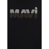 Mavi 0S10395-900 Mavi Logo Siyah Sweatshirt