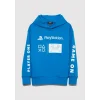 Mavi 6S10131-70772 PlayStation Baskılı Kapüşonlu Mavi Sweatshirt​