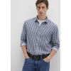 Mavi 0211698-90917 Çizgili Renkli Gömlek