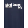 Mavi 6S10141-82318 Mavi Jeans Basklı Kapüşonlu Lacivert Sweatshirt