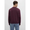 Mavi 0S10276-70434 Bisiklet Yaka Bordo Basic Sweatshirt