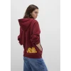 Mavi 1S10469-85493 Garfield Baskılı Bordo Sweatshirt