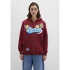 Mavi 1S10469-85493 Garfield Baskılı Bordo Sweatshirt