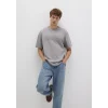 Mavi 0612915-70076 MVJNS Patch Detaylı Gri Tişört