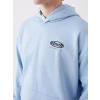 XSIDE Mavi Uzun Kollu Baskılı Erkek Kalın Hoodie