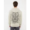 XSIDE Bej Uzun Kollu Erkek Hoodie