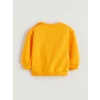 LCW baby Turuncu Galatasaray Lisanslı Erkek Bebek Sweatshirt ve Eşofman Altı