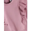 LCW baby Pembe Kız Bebek Sweatshirt ve Tayt 2li