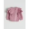 LCW baby Pembe Kız Bebek Sweatshirt ve Tayt 2li