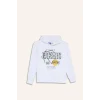 Defacto F4085A8WT34 Beyaz Erkek Çocuk NBA Los Angeles Lakers Kapüşonlu Sweatshirt