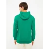 XSIDE Yeşil Uzun Kollu Baskılı Erkek Hoodie
