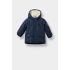 Defacto A2211A5NV256 Lacivert Erkek Bebek Su Geçirmez Kapüşonlu Pelüş Astar Mont