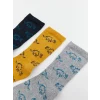 LCW Kids Karışık Desenli Erkek Çocuk Soket Çorap 5li