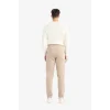 Defacto Y2651AZBG773 Bej Jogger Fit Beli Bağcıklı Lastikli Esnek Kumaş Cepli Duble Paça Pantolon