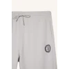 Defacto F8735AXGR519 Gri DeFactoFit NBA Brooklyn Nets Standart Fit Skuba Dalgıç Kumaş Jogger