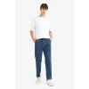 Defacto G1627AXNM83 İndigo Wide Leg Geniş Paça Beli Bağcıklı Jean Kar Yıkamalı Pantolon