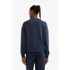 Defacto E8954AXNV165 Lacivert DeFactoFit Oversize Geniş Kalıp Bisiklet Yaka Modal Ultra Soft Sweatshirt