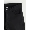 LCW Kids Siyah Slim Fit Erkek Çocuk Okul Pantolonu