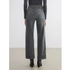 LCW Jeans Gri Wideleg Kadın Jean Pantolon
