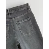 LCW Jeans Gri Wideleg Kadın Jean Pantolon