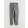 LCW Kids Gri Slim Fit Erkek Çocuk Jean Pantolon