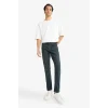 Defacto G1266AXNM83 İndigo Pedro Slim Fit Dar Kalıp Normal Bel Dar Paça Jean Pantolon