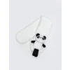 LCW ACCESSORIES Ekru Panda Figürlü Kız Çocuk Boyunluk