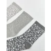 LCW DREAM Gri Desenli Kadın Soket Çorap 5li