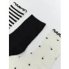LCW DREAM Ekru Desenli Kadın Soket Çorap 3lü