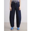 XSIDE İndigo Baggy Fit Kadın Jean Pantolon
