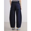 XSIDE İndigo Baggy Fit Kadın Jean Pantolon