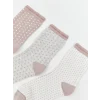 LCW DREAM Pembe Desenli Kadın Soket Çorap 5li