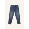 Defacto E8425AXNM28 Mavi 90s Slim Fit Dar Kalıp Yüksek Bel Dar Paça Jean Pantolon