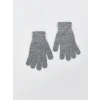 LCW ACCESSORIES Gri Basic Erkek Çocuk Triko Eldiven
