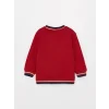 LCW baby Kırmızı Kreşin Yıldızı Sweatshirt