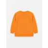 LCW baby Turuncu Baskılı Uzun Kollu Erkek Bebek Sweatshirt 2li