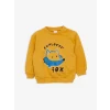 LCW baby Bej Bisiklet Yaka Uzun Kollu Baskılı Erkek Bebek Sweatshirt 2li