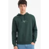 Defacto E9299AXGN536 Yeşil Vikings Valhalla Regular Fit Kapüşonlu Sweatshirt