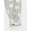 LCW baby Gri Beli Lastikli Kız Bebek Jogger Eşofman Alt