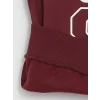 LCW Kids Bordo Rahat Kalıp Bisiklet Yaka Baskılı Erkek Çocuk Sweatshirt