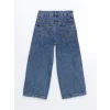 LCW Kids Mavi Wideleg Kız Çocuk Jean Pantolon