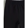 LCW Kids Siyah Beli Lastikli Basic Kız Çocuk Tayt