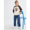LCW Kids İndigo Beli Lastikli Erkek Çocuk Jean Pantolon