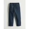 LCW Kids İndigo Beli Lastikli Erkek Çocuk Jean Pantolon