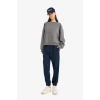 Defacto A4177AXGR449 Gri Coool Oversize Geniş Kalıp Bisiklet Yaka Basic Düz Sweatshirt